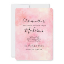 Girly Blush Rosa Tie Dye