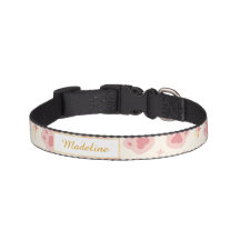 Girly Cat Paw Pink Cat Pet Collar