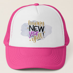 Girly Chic Gott nytt år Ya'll! Nyårsafton Keps