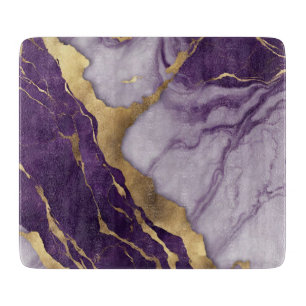 Girly Chic Minimalist Scandinavian Lila Marble