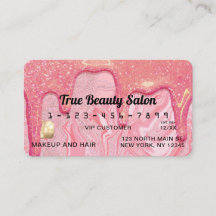 Girly Chic Rosa Glitter Marble Dricks Kredit