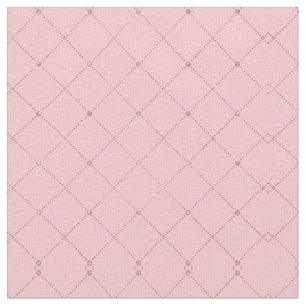 Girly Chic Simple Ro Guld Rosa Diamond Geometric Tyg