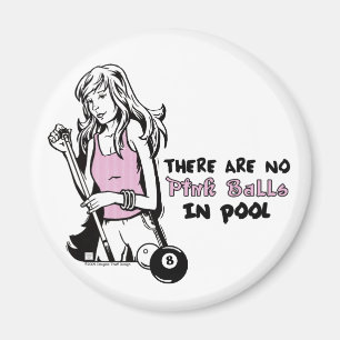 Girly Cue Magnet