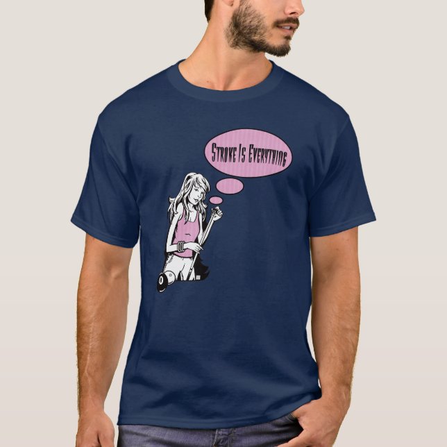Girly Cue T-shirt (Framsida)