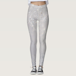 Girly Cute Glittery Leggings