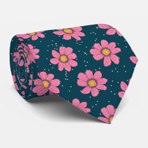 Girly Cute Modern Blue Rosa Blommigt Flowers Slips