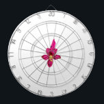 Girly Design, Light Guld, Purplish Red Darttavla<br><div class="desc">Spelets spänning. Spänningen i luft. Den tidpunkt då avteckningen lämnar dina fingerspetsar, som syftar till perfektion. Varje ritbord berättar om segrar som firas, rivaliteter som tänds och färdigheter som hyllas över oräkneliga droger. Oavsett om du är en säsongsbetonad spelare som jagar tjurfäktaren eller en konkurrent till en avslappnad som skapar...</div>