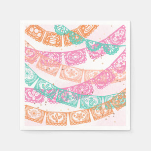 Girly Fiesta Party Napkins Pappersservett