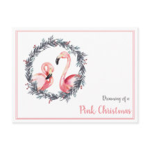 Girly Flamingo drömmer om en rosa jul