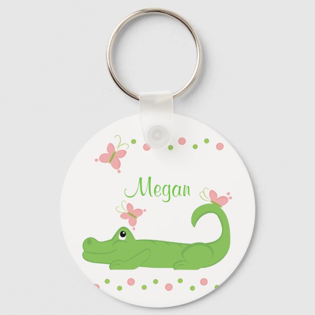 GIrly Gator Nyckelring (Framsida)