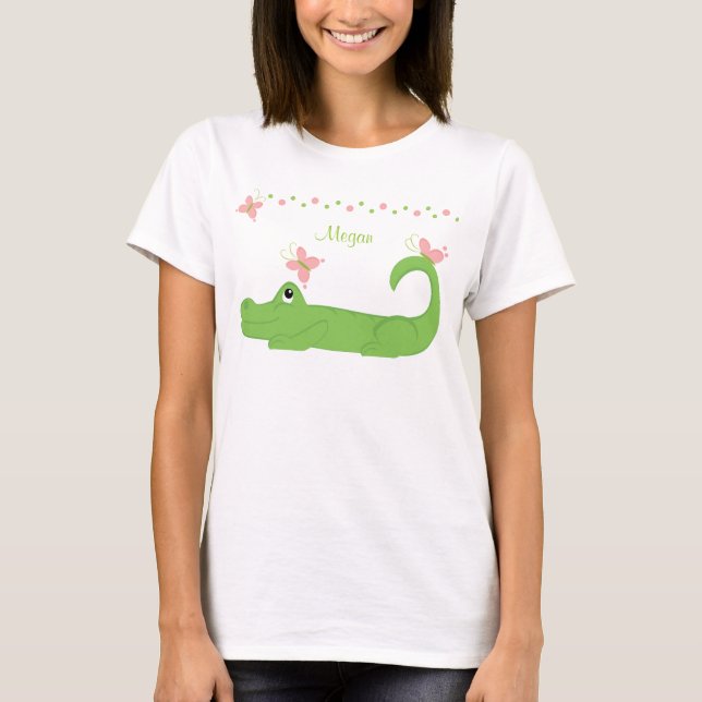 GIrly Gator Tee Shirt (Framsida)