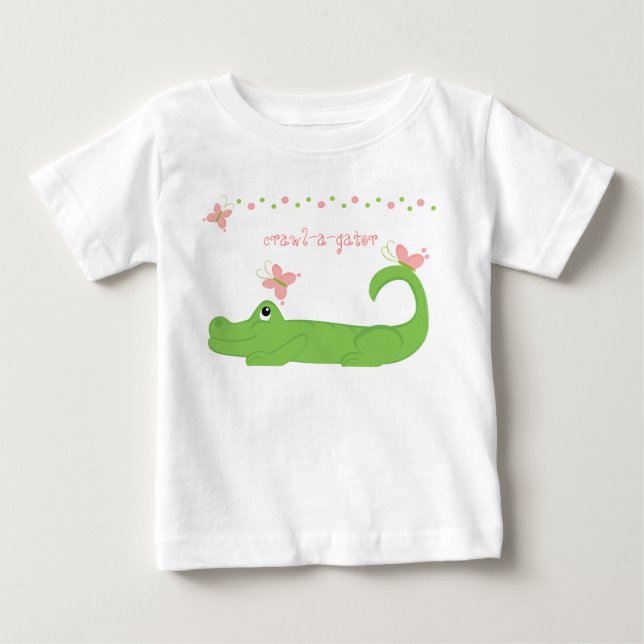 GIrly Gator Tee Shirt (Framsida)