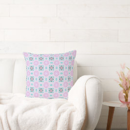 GIRLY GEOMETRIC MÖNSTER KUDDE