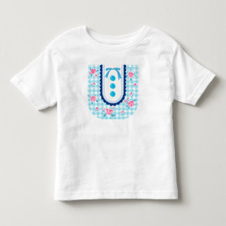 Girly gingham check pattern with cute ribbon t shirt