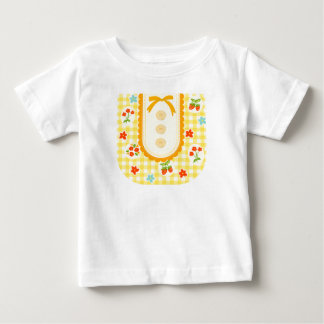 Girly gingham check pattern with cute ribbon t shirt