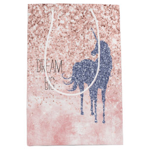 Girly Glam  Rosa Lila Unicorn Glitter