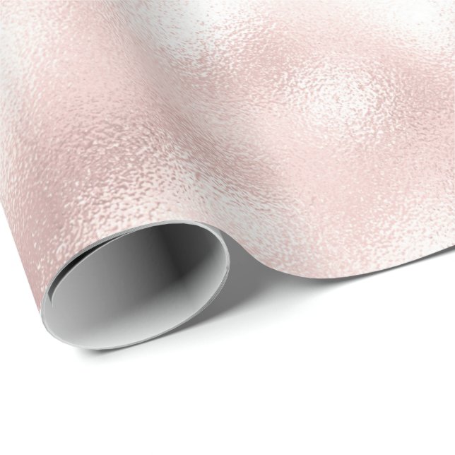 Girly Glam  Rosa Presentpapper (Rullad Hörn)