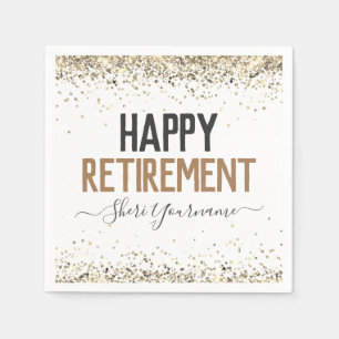 Girly Glitter Pension Party Napkins Pappersservett