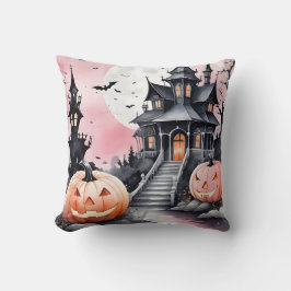 Girly Gothic Nightfall Haunted Mansion Kudde