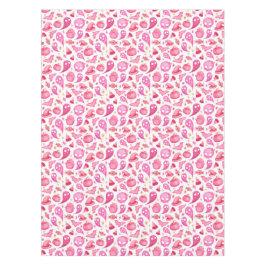 Girly Halloween Baby Shower Party Rosa Tablecloth