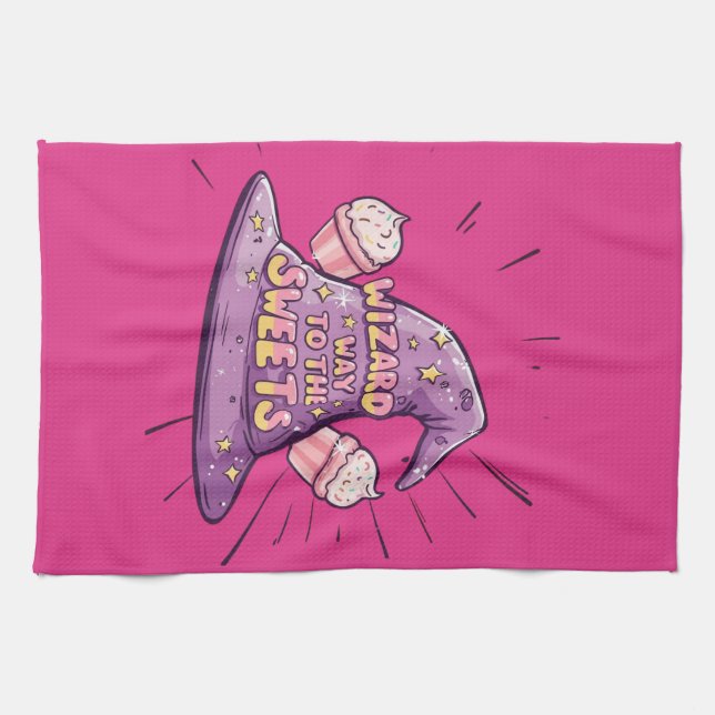 Girly Halloween - guidens väg till svenskarna Kökshandduk (Horisontell)