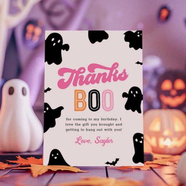 Girly Halloween-tackkort Tack Kort (Skapare uppladdad)