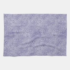 Girly Lila Glitter Glitz Leopard print Kökshandduk