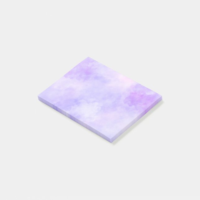 Girly Lila Rosa Tie Dye Post-it Block (Vinklad)
