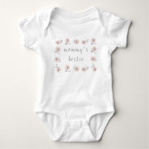 Girly Mamma Bestie Flower Gräns Ljus rosa