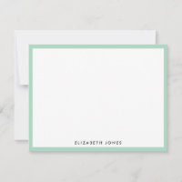 Girly Mint Grönt Modern Elegant Classialist Minima