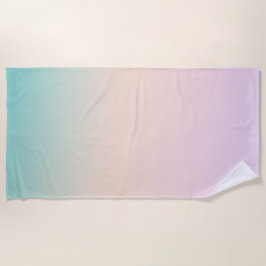 Girly Mint Peach Lilac Rosa Ombre