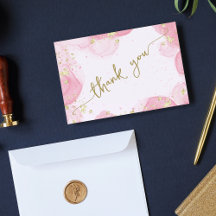 Girly Modern Abstrakt Rosa Bläck Faux Guld Glitter