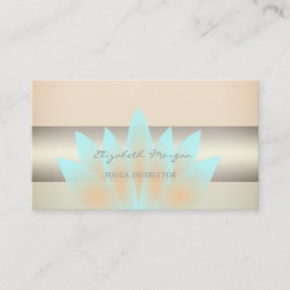 Girly Modern Professionell Charming,Lotus Visitkort