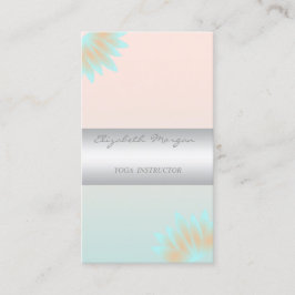 Girly Modern Professionell Charming,Lotus Visitkort