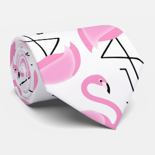 Girly Modern Tropical Rosa Flamingo Pattern Slips