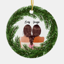 Girly Modern Vänner över BFF God jul