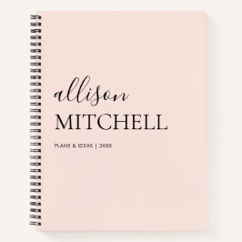 Girly Monogram Calligraphy Rosa
