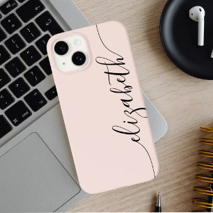 Girly Monogram Calligraphy  Rosa