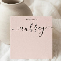 Girly Monogram Calligraphy  Rosa
