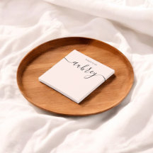 Girly Monogram Calligraphy  Rosa