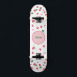 Girly Monogram, söta jordgubbar med namn Mini Skateboard Bräda 18,5 Cm<br><div class="desc">Gör det här lilla Skateboard Monogram och Namn till ditt eget genom att lägga till din text. Om du vill komma åt avancerad redigering går du till "Anpassa den här verktygen" och klickar på "Information", rulla ner och tryck på länken "klicka för att anpassa ytterligare". Perfekt för firande och tillfälle...</div>