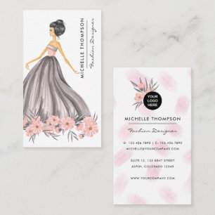 Girly New York Mode Designer Visitkort