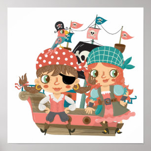 Girly Pirater Poster