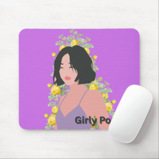 Girly pop Bob mouse pad Musmatta
