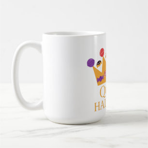 Girly Queen of Halloween Kaffemugg