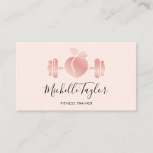 Girly  Ro Guld Fitness Trainer Business Car