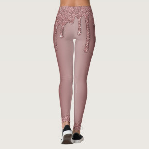 Girly Ro Guld Gnistra Glitter driver Monogram Leggings