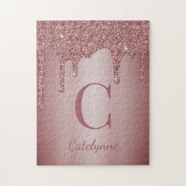 Girly Ro Guld Gnistra Glitter driver Monogram Pussel
