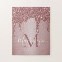 Girly Ro Guld Gnistra Glitter driver Monogram