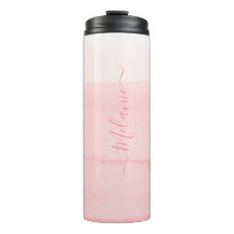 Girly ro ombre-anpassningsbarna monogrammad